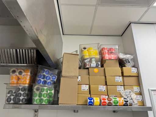 Lotto di adesivi HACCP