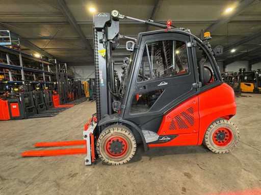 2019 Service + UVV 02/2027 Linde H40T-02 EVO 4.000KG 3.+4. Klepvork Versteller Gas Vorkheftruck 10.152 Uur H50