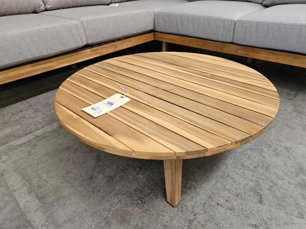 Tavolino da giardino Prestige Danao Dia 80cm - Acacia