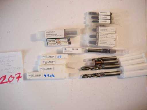 MAPAL - Perceuse à pas en carbure plein avec IK (15x)