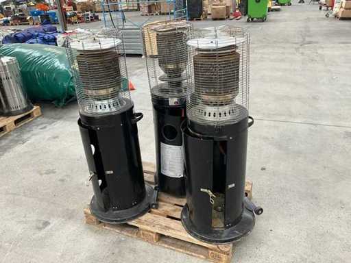 Różne grzejniki tarasowe (3x)