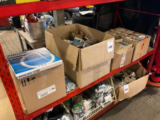 Série de lampes variées