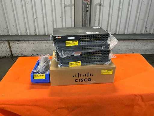 Cisco WS-C2960X-24TS-L Network Switch (7x)