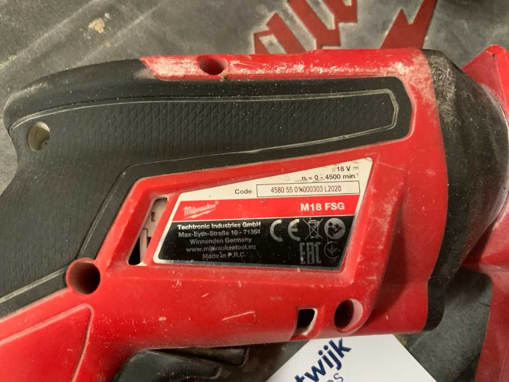 Milwaukee M18FSG CA55 Belt Screwdriver Troostwijk Auctions