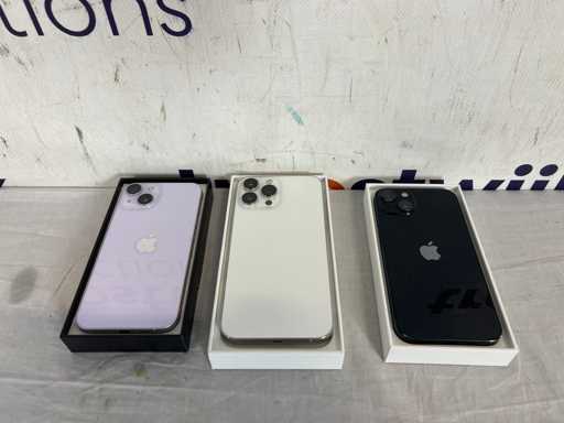 iPhone 15 Pro Max| iPhone 14 Rosa| iPhone 13 Nero