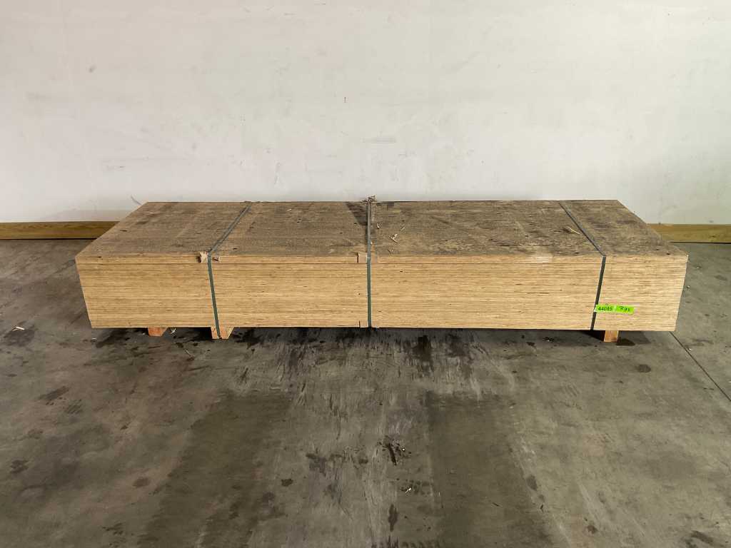 Spruce beam glued 300x7,5x5 cm (70x)
