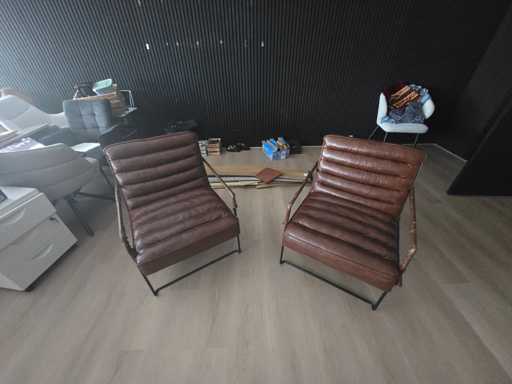 2x fauteuil inventaris opruiming