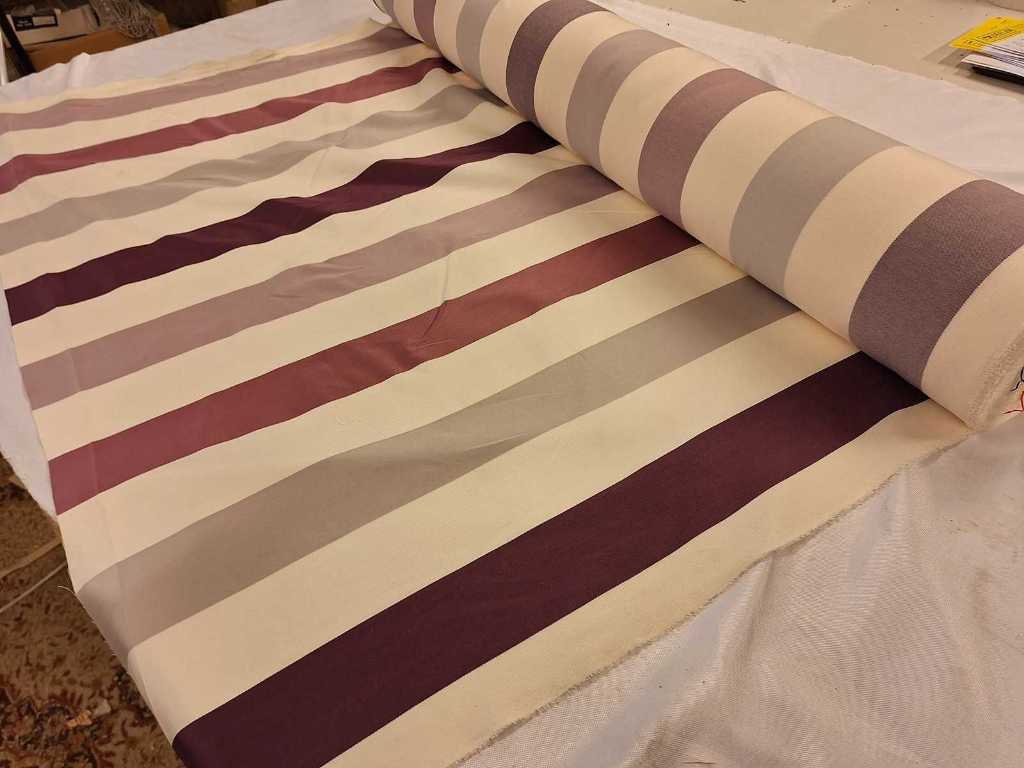 Upholstery fabric 43m stripe