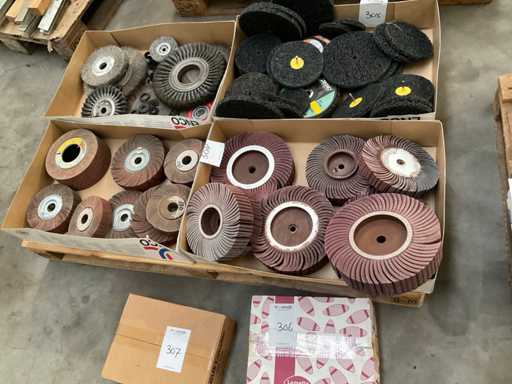 Lote de discos de aleteo