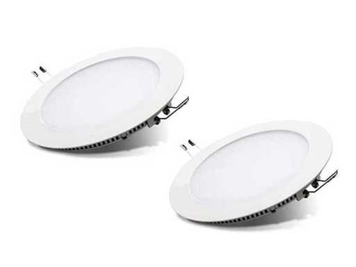 50 x projecteurs LED Intec minces encastrés 12 Watts 3000K