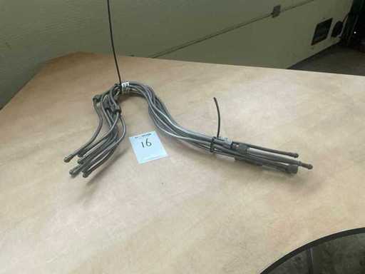 Hartridge Set of test leads (7x)