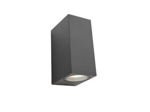 Wandlamp GU10 duo fitting waterdicht (6x)