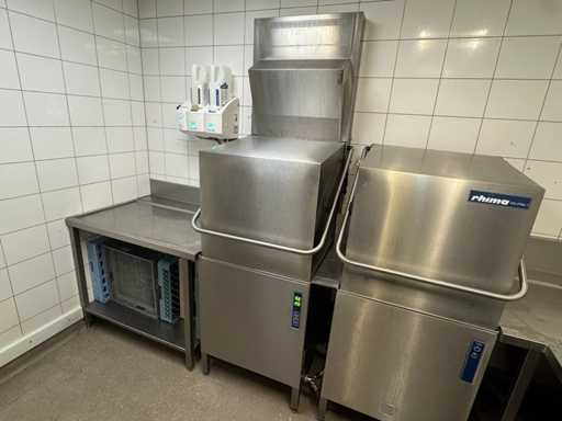 Rhima - WD 7 - Rack dishwasher with heat recovery (C)