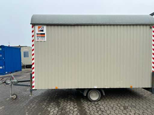 HBU CONSTRUCTION TRAILER RASANT 370, 80KM/H - Defect