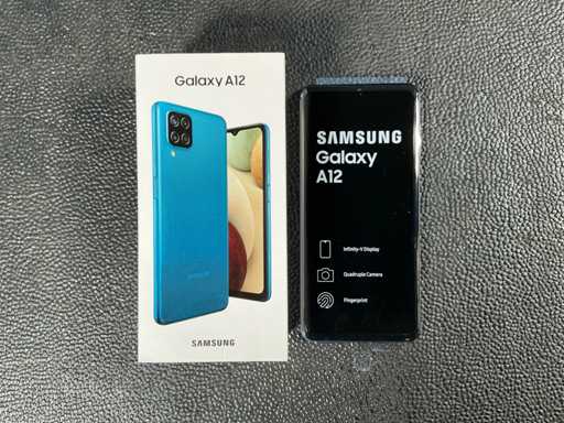 Téléphone mobile Samsung SM-A127F/DS Galaxy A12