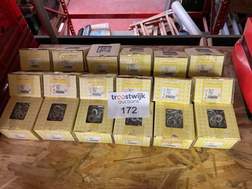 18 dozen schroef ogen