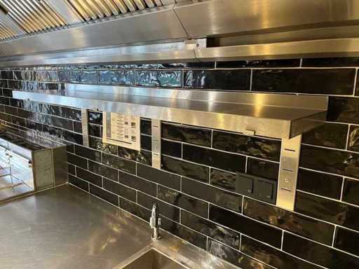 Mensola a parete in acciaio inossidabile