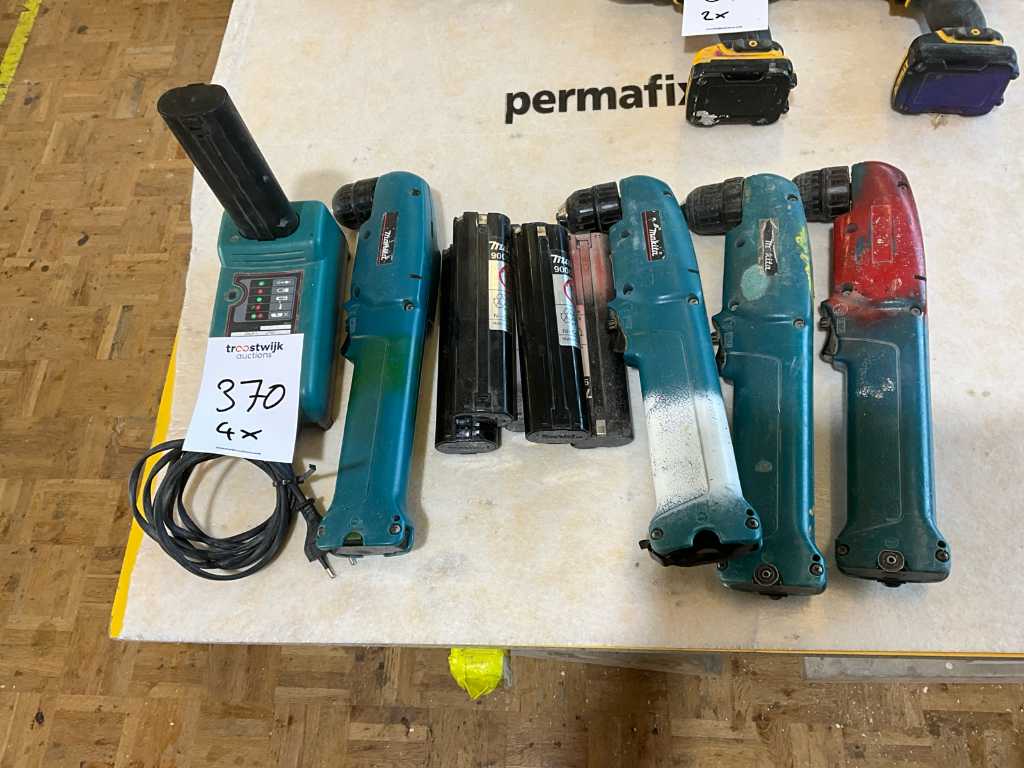 Makita DA391D Drill 4x Troostwijk Auctions