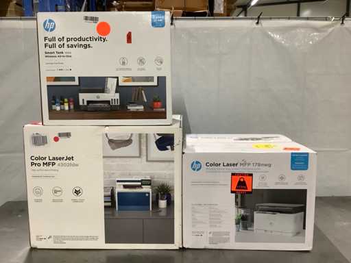 Varie stampanti HP (3x)