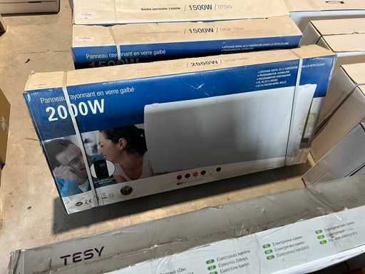 Delta Thermie - DTGP-2000 - Elektrische convector kachel