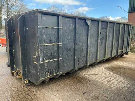 Élimination du conteneur de déchets