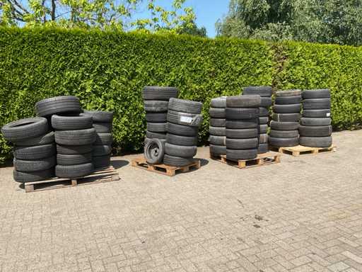 Partij Auto/brommer/quad banden/velgen