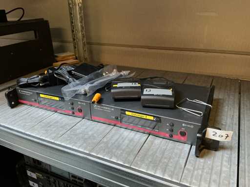 Système sans fil Sennheiser EM100G3 B 2010 (2x)