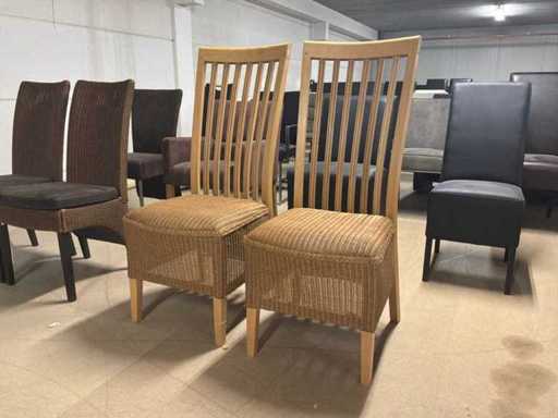 Scaun de sufragerie de război (2x)