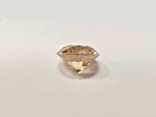 Round Natural heeft diamant gedolven 1,67 cts IJ SI