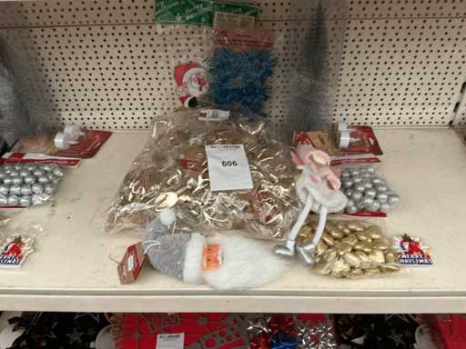 Weihnachtsdekoration für Partys.