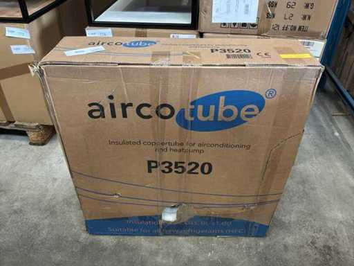 Tubo di condizionamento P3520 isolato per linea di raffreddamento Ø3/8" x 5/8" 20m