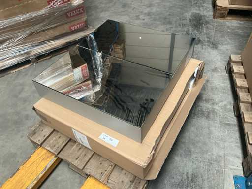 Spiegelkast 80 Alu (2x)