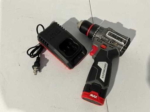 Batterie Tmaxtools Perceuse à vis 10 volts 1 pile