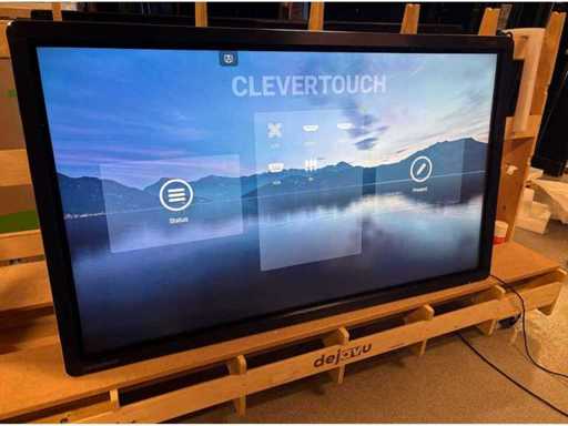 2019 Clevertouch Plus generația a 5-a cu ecran tactil interactiv 65"