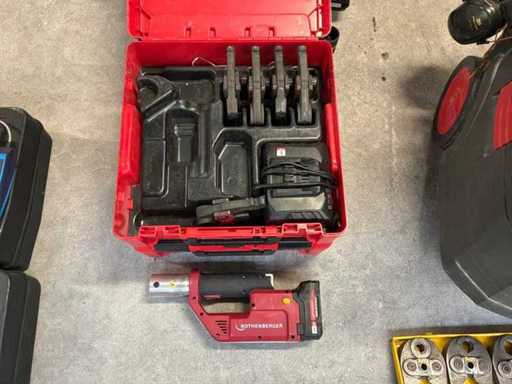 ROTHENBERGER Compact TT twin turbo Zestaw maszyn do prasy akumulatorowej