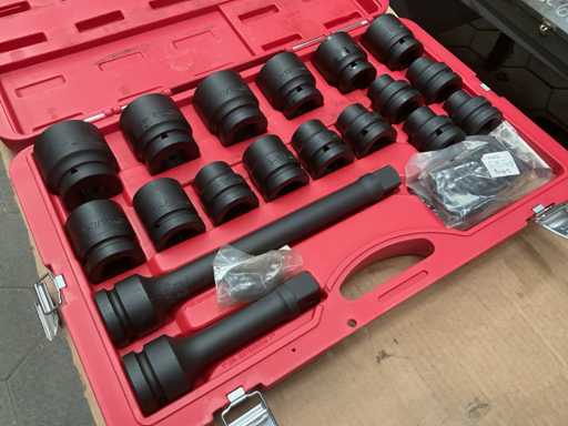 K Tool International Jeu de douilles à chocs