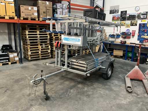 Euroscaffold Przyczepa rusztowania