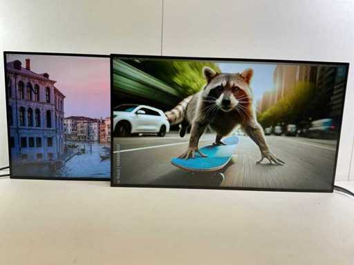 Dell (U2722DE) 27", 2560x1440 (QHD) IPS-Monitore (2x)