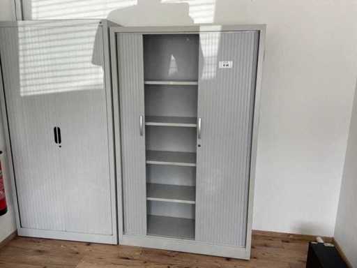 Ensemble de bureau avec 2 placards et un bureau et un conteneur de bureau