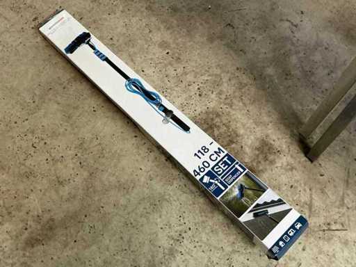 TalenTools 118/460cm Wasborstel met telescopische steel