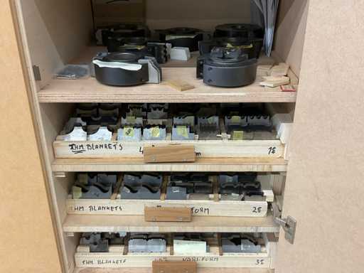 Partij freesgereedschap