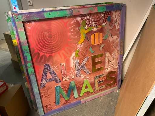 Cadres décoratifs Alken Maes (7x)