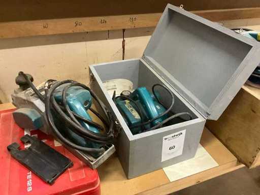 Raboteuse Bosch-Makita (2x)