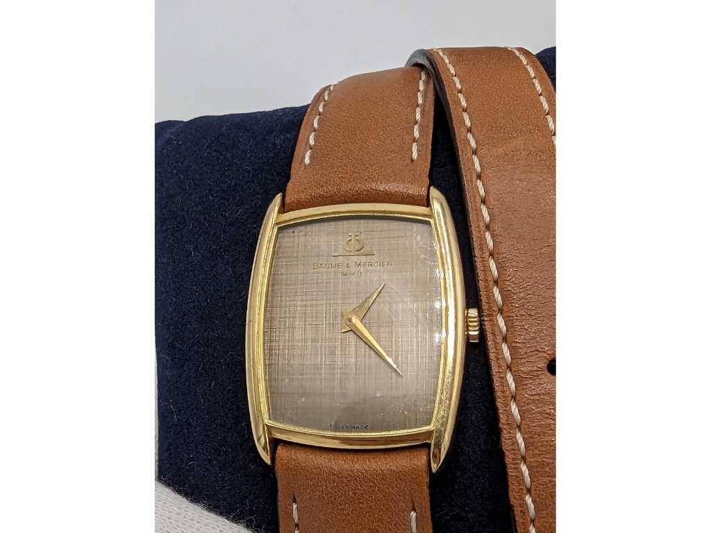 Baume Mercier circa 1970 18 carat gold watch