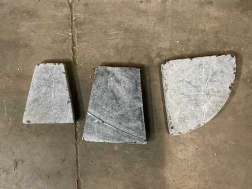 Rosace Bluestone (ca. 1500x)