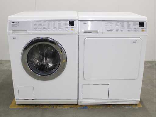 Miele W 5645 SoftCare System Washing Machine & Miele T 8463 C SoftCare System Tumble Dryer