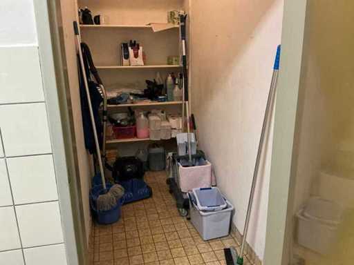 Inhoud schoonmaak ruimte