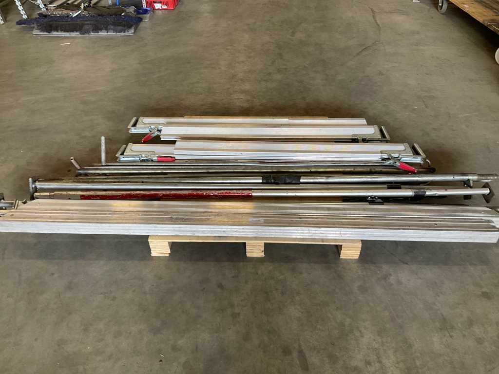 Clamping rods (7x)