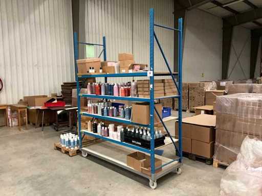 Mobile warehouse racking