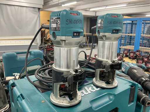 Makita RT0702C Edge Milling Machine (2x)